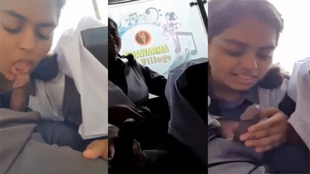 Teen Student Deep Blowjob In School Bus – Desi Nude Pics